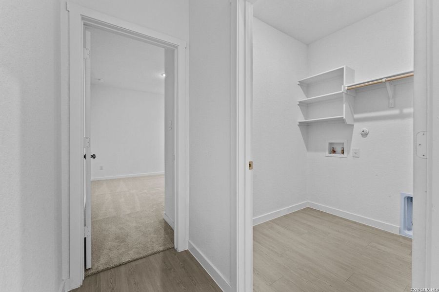 Spacious, unfurnished interior of a new home in Brookmill, San Antonio (Image 22). Spacious, unfurnished interior of a new home in Brookmill, San Antonio (Image 22).