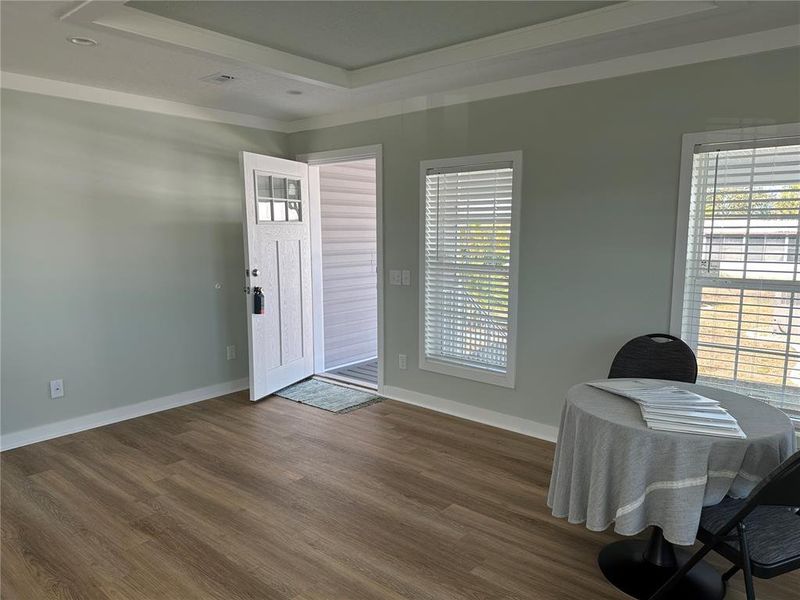 Spacious, unfurnished interior of a new home in , North Port (Image 10). Spacious, unfurnished interior of a new home in , North Port (Image 10).