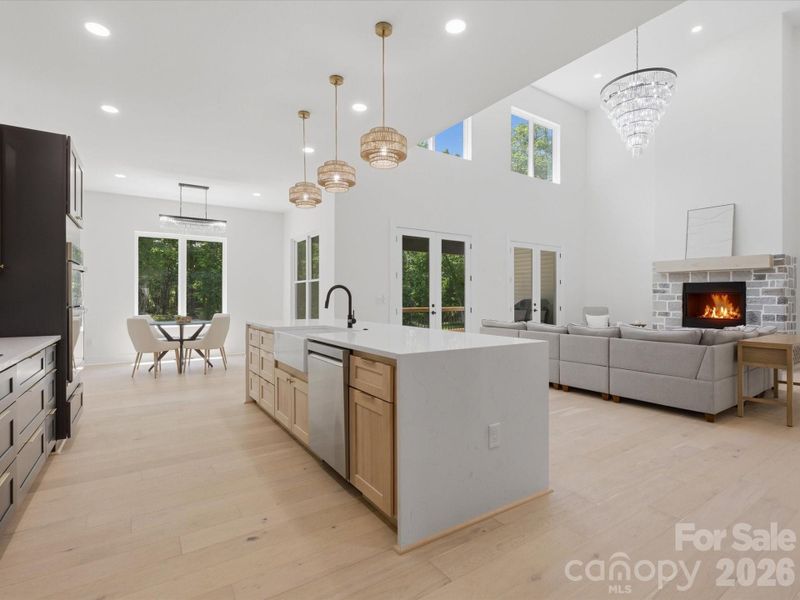 Furnished interior view inside a new home in , Monroe (Image 16).