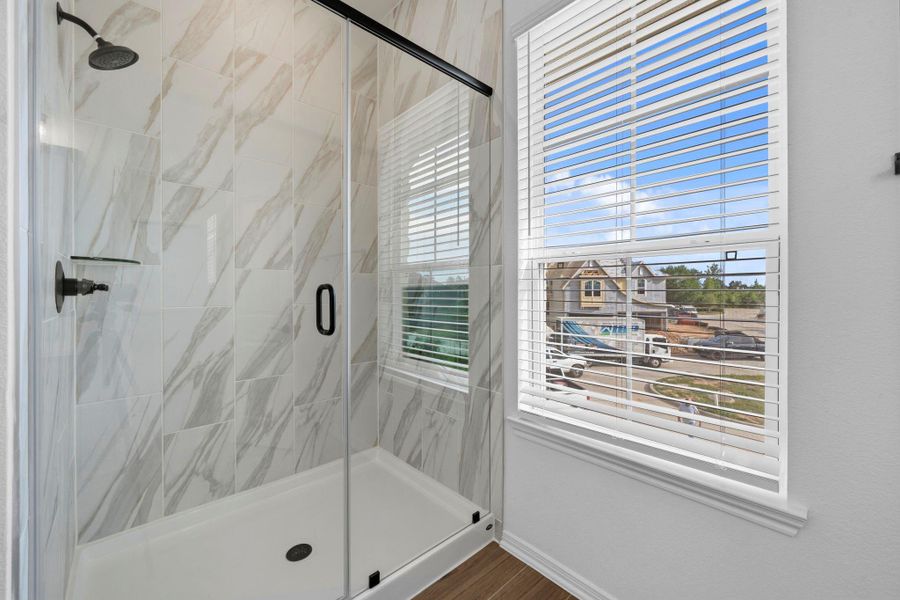 Close-up of interior finishes inside a home in Woodforest, Montgomery (Image 12).