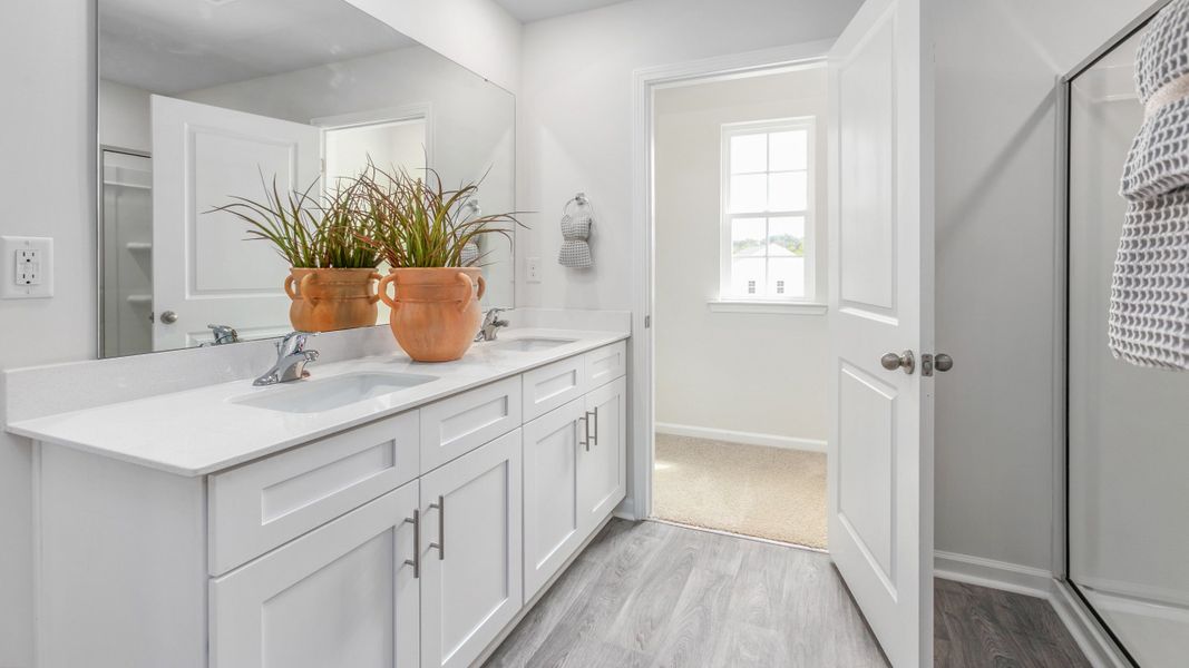 Furnished interior view inside a new home in Aurora Acres, Snow Camp (Image 25).