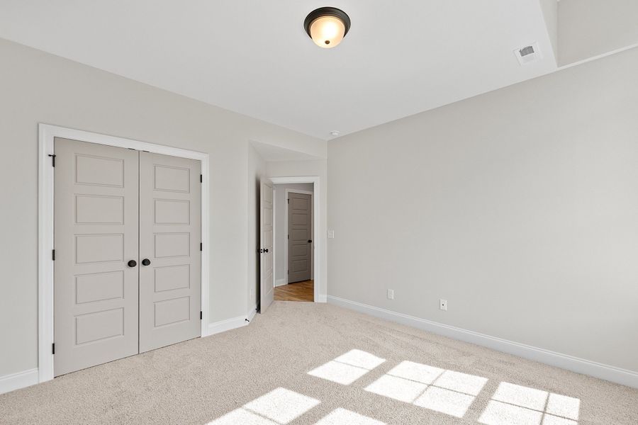 Representative unfurnished interior of a home built from the The Bradley by RobuckHomes in Baylee Ridge, Selma (Image 176). Representative unfurnished interior of a home built from the The Bradley by RobuckHomes in Baylee Ridge, Selma (Image 176).