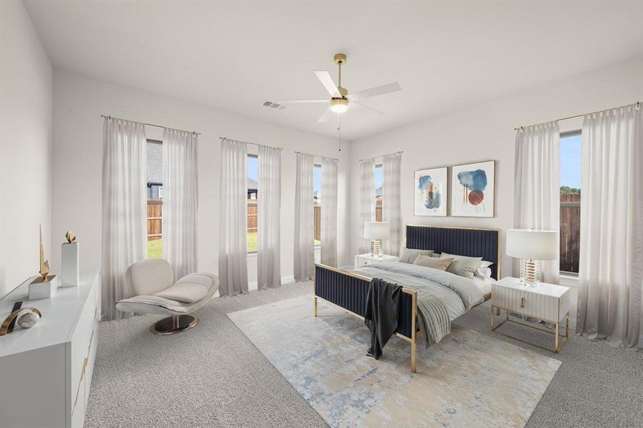 Furnished interior view inside a new home in , Burleson (Image 7). Furnished interior view inside a new home in , Burleson (Image 7).