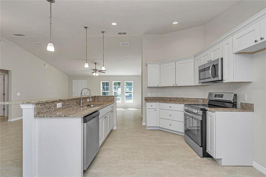Furnished interior view inside a new home in , Summerfield (Image 16).