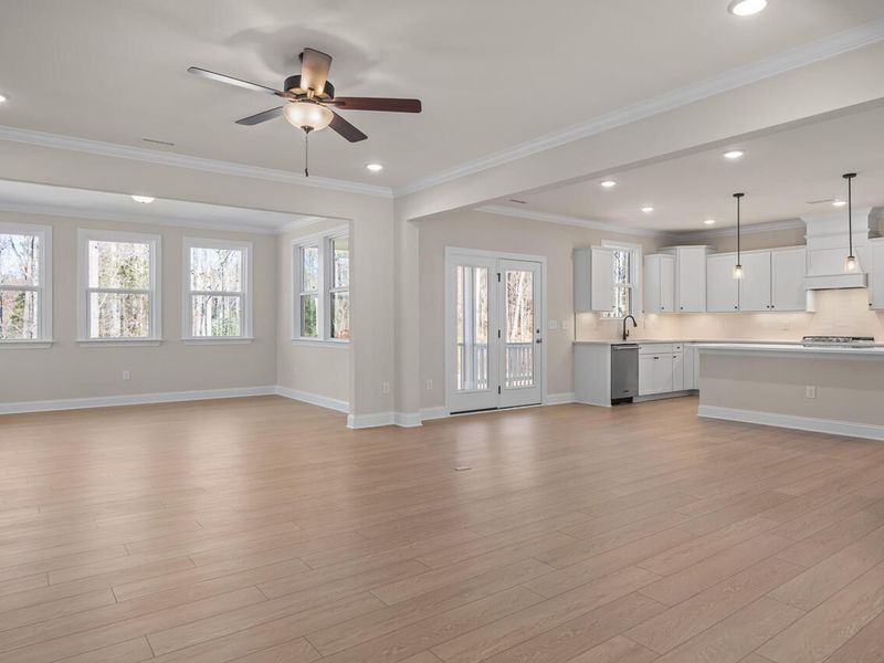 Spacious, unfurnished interior of a new home in Laneridge Estates, Raleigh (Image 14).