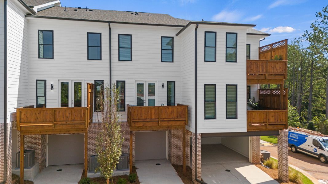Representative furnished interior of a home built from the The Barnsley I by The Providence Group in IveyBrooke, Alpharetta (Image 41).