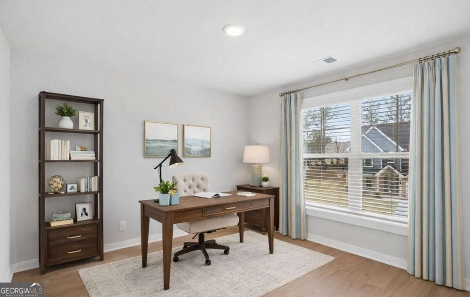 Furnished interior view inside a new home in Patillo Manor, Stockbridge (Image 4).