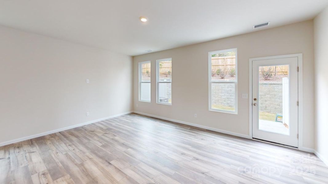 Photo is representation - Spacious great room