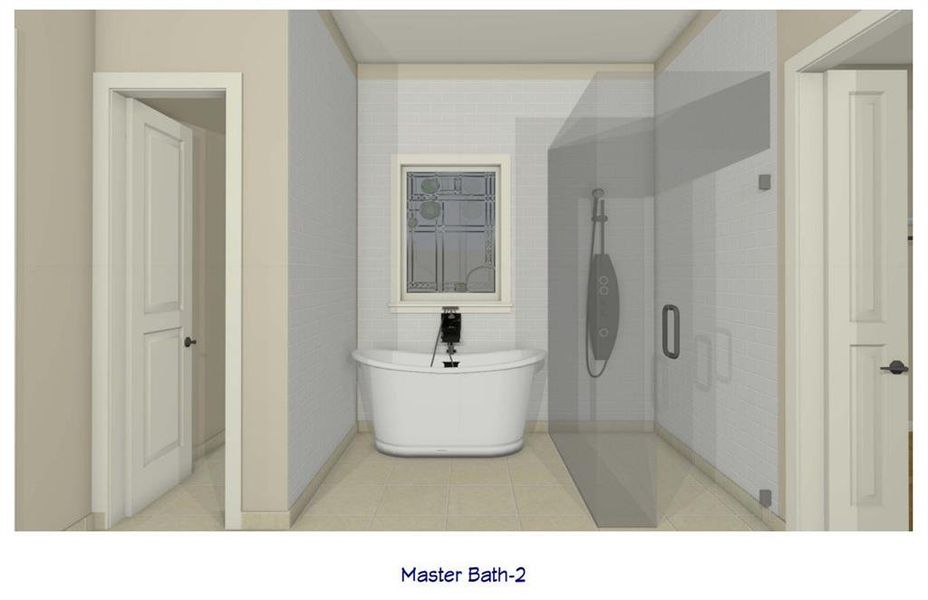 Furnished interior view inside a new home in , Dallas (Image 7).