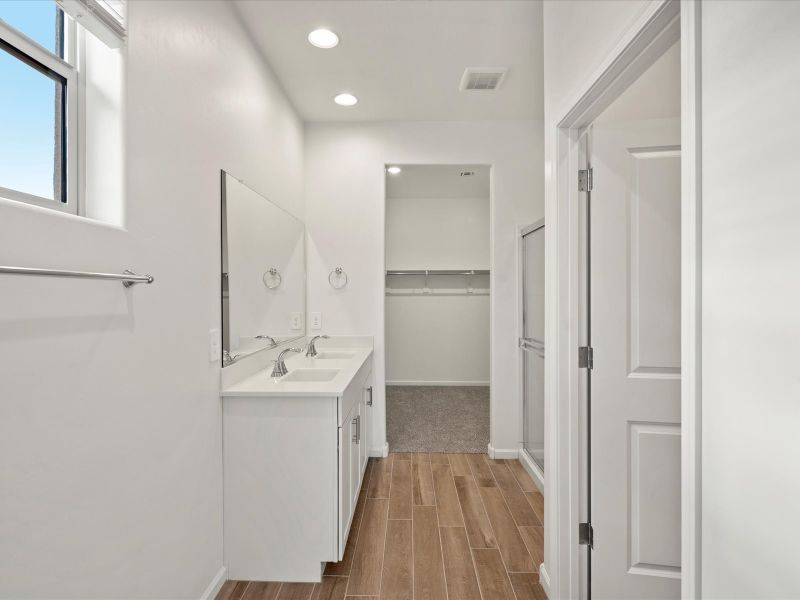 Furnished interior view inside a new home in Alamar at Rocking K, Tucson (Image 5).