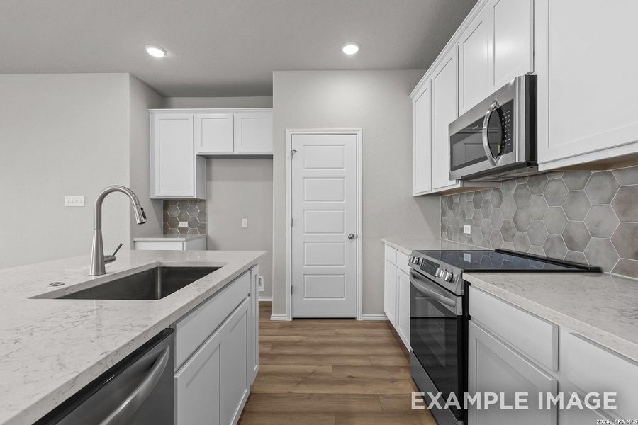 Furnished interior view inside a new home in Applewhite Meadows, San Antonio (Image 7).
