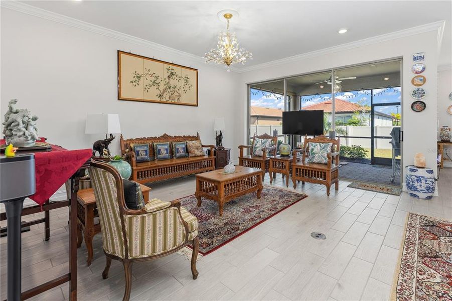 Furnished interior view inside a new home in , Nokomis (Image 9).