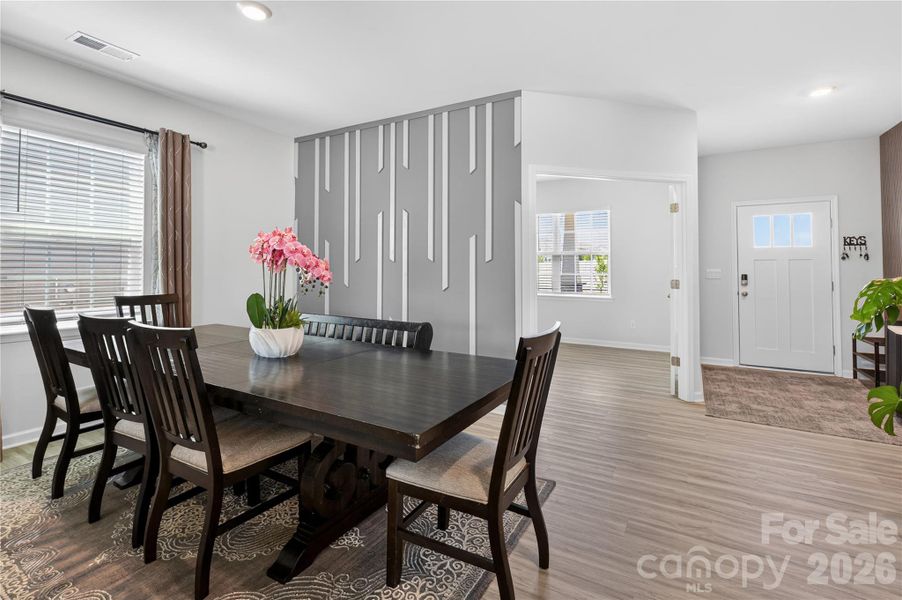 Furnished interior view inside a new home in Nolen Farm, Gastonia (Image 27).