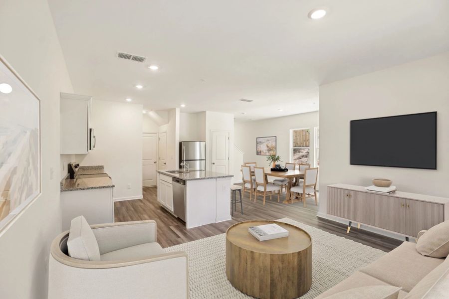 Representative furnished interior of a home built from the Triton by Starlight Homes in Kendall Grove, McDonough (Image 8).
