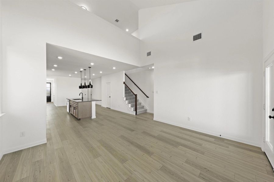 Open Kitchen-Living-Dining Room Representative Photo Open Kitchen-Living-Dining Room Representative Photo