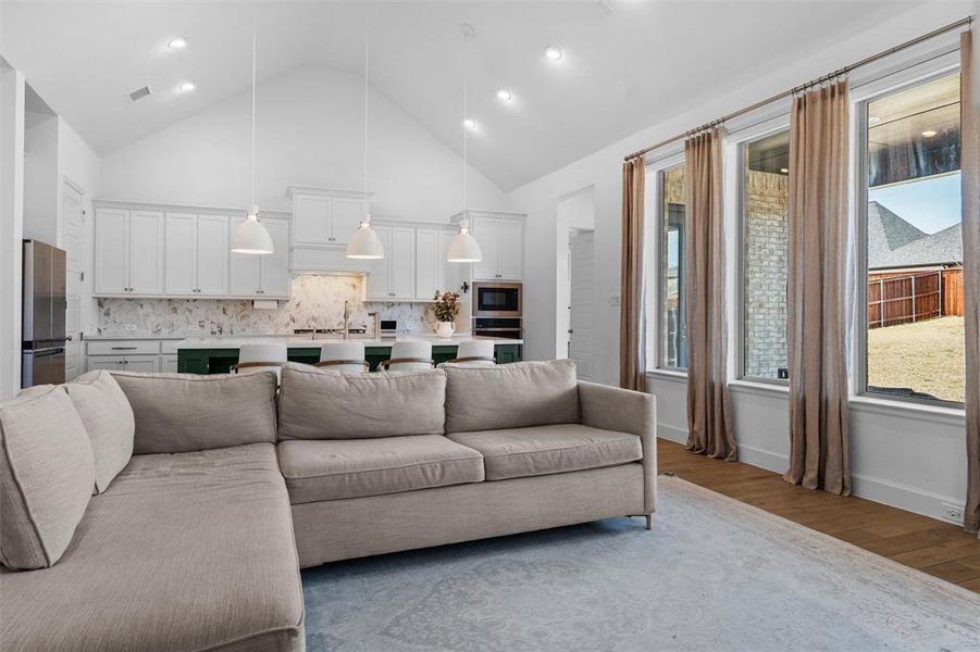 Furnished interior view inside a new home in Walsh, Fort Worth (Image 17).