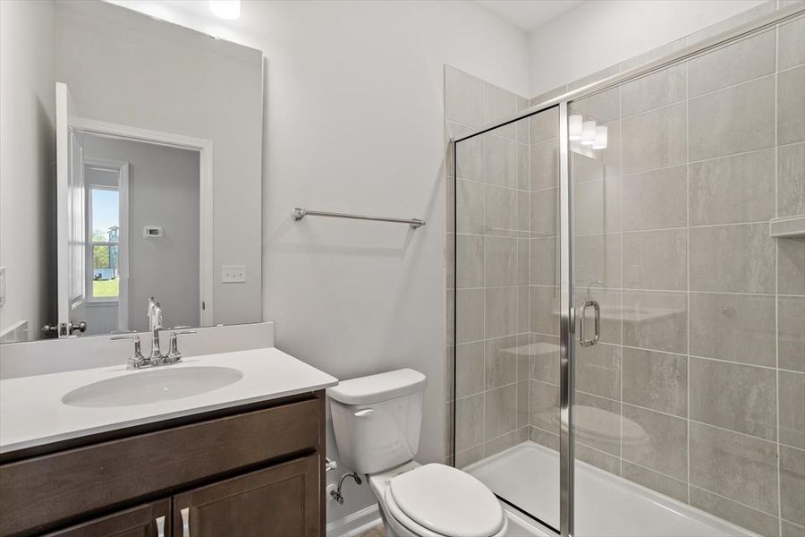 Furnished interior view inside a new home in Sweetbrier, Durham (Image 15).