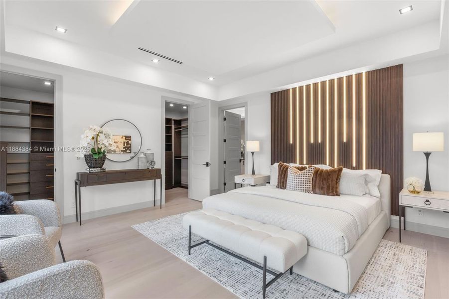 Furnished interior view inside a new home in , Delray Beach (Image 10).