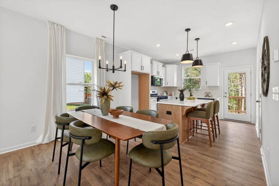 Furnished interior view inside a new home in Edgewater - Lakeview Point, Lancaster (Image 9).