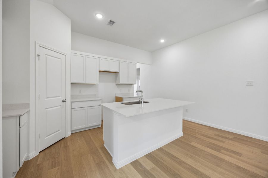 Furnished interior view inside a new home in Riviera Pines, Huffman (Image 6).