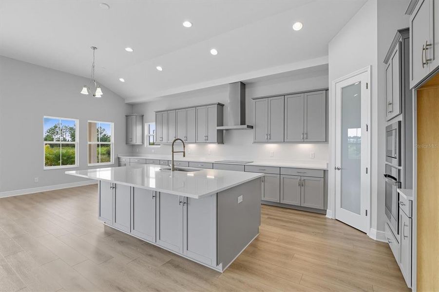 Furnished interior view inside a new home in Mirada, San Antonio (Image 8).
