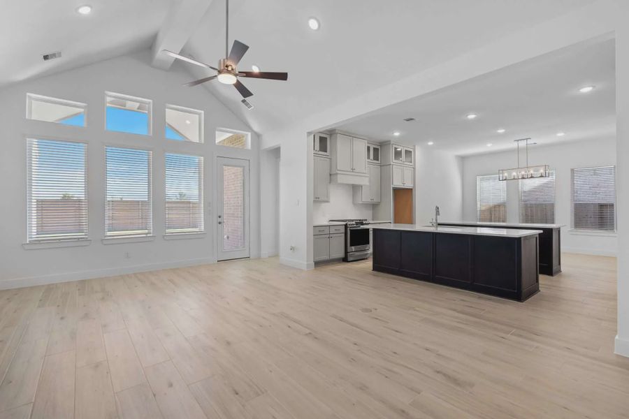 Representative unfurnished interior of a home built from the Lakeway by Chesmar Homes in Meridiana 50's, Manvel (Image 26).