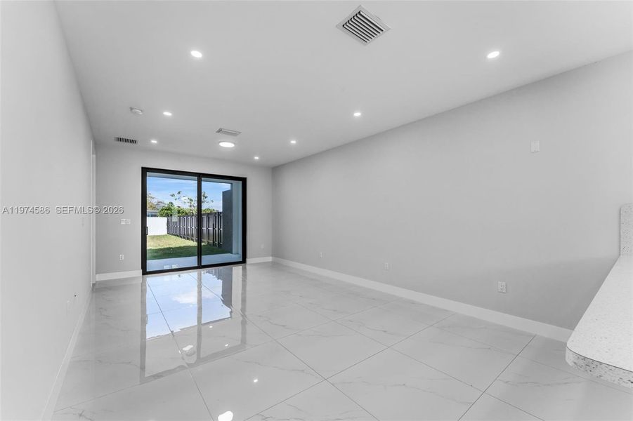 Spacious, unfurnished interior of a new home in , Miami (Image 7). Spacious, unfurnished interior of a new home in , Miami (Image 7).