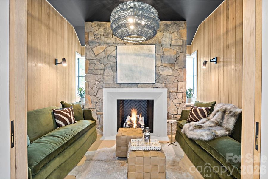Furnished interior view inside a new home in , Charlotte (Image 4).