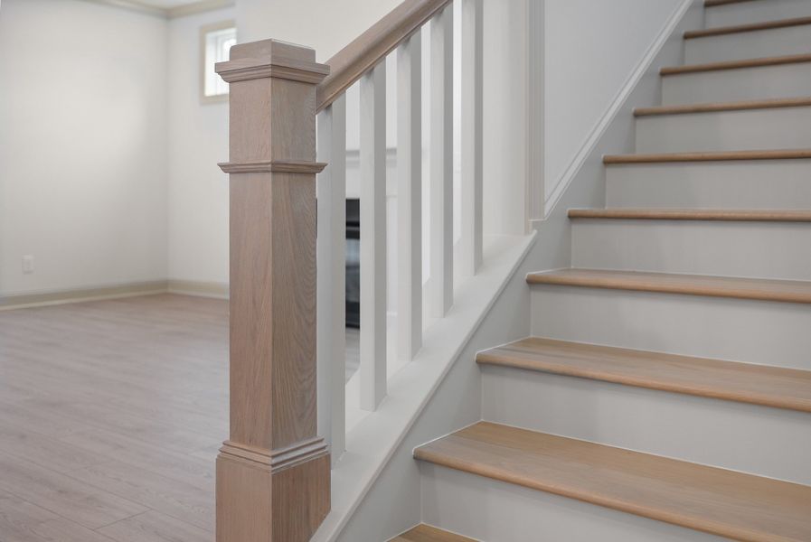 Representative unfurnished interior of a home built from the The Hampton by RobuckHomes in Baylee Ridge, Selma (Image 199).