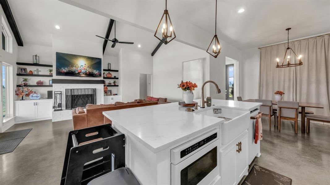 Furnished interior view inside a new home in , Mineral Wells (Image 15).