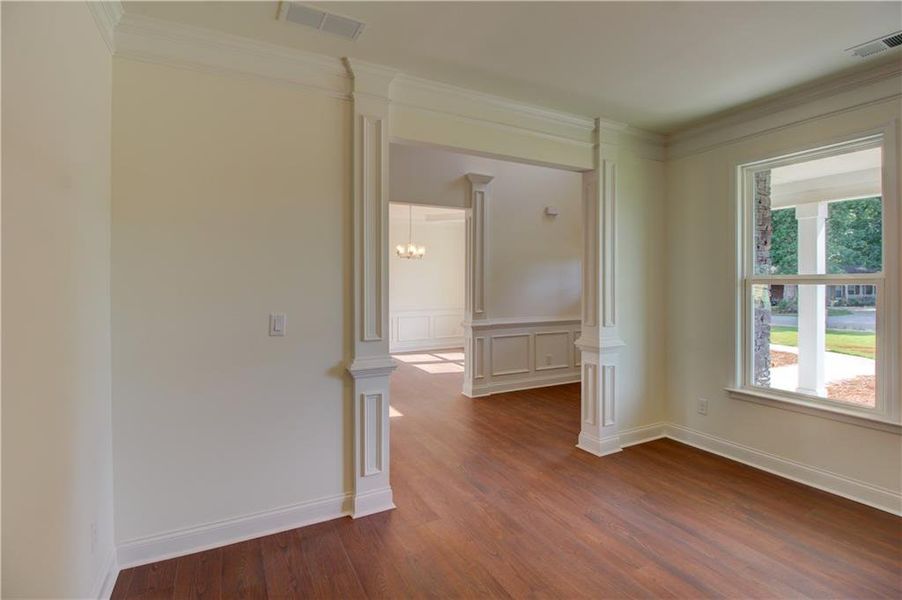 Spacious, unfurnished interior of a new home in , Covington (Image 40).
