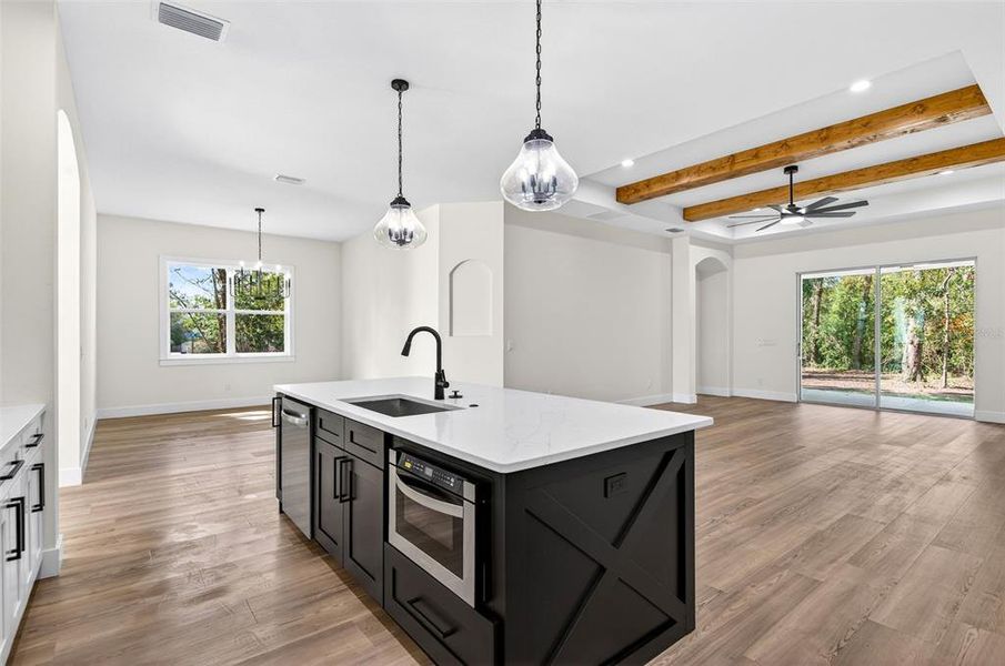 Furnished interior view inside a new home in , Dade City (Image 13).