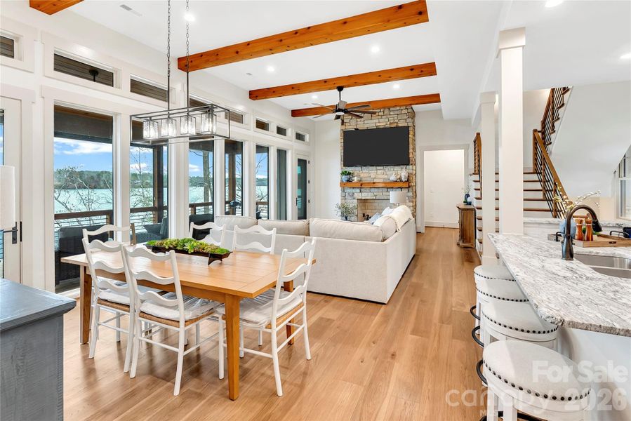 Furnished interior view inside a new home in , Norwood (Image 26).