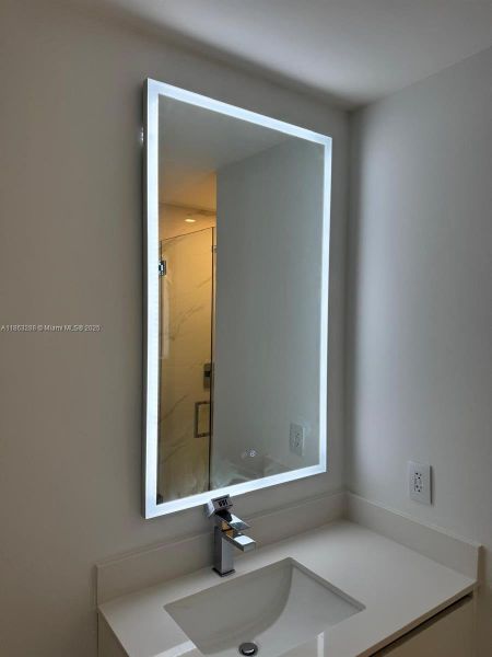 Furnished interior view inside a new home in , Miami (Image 24).