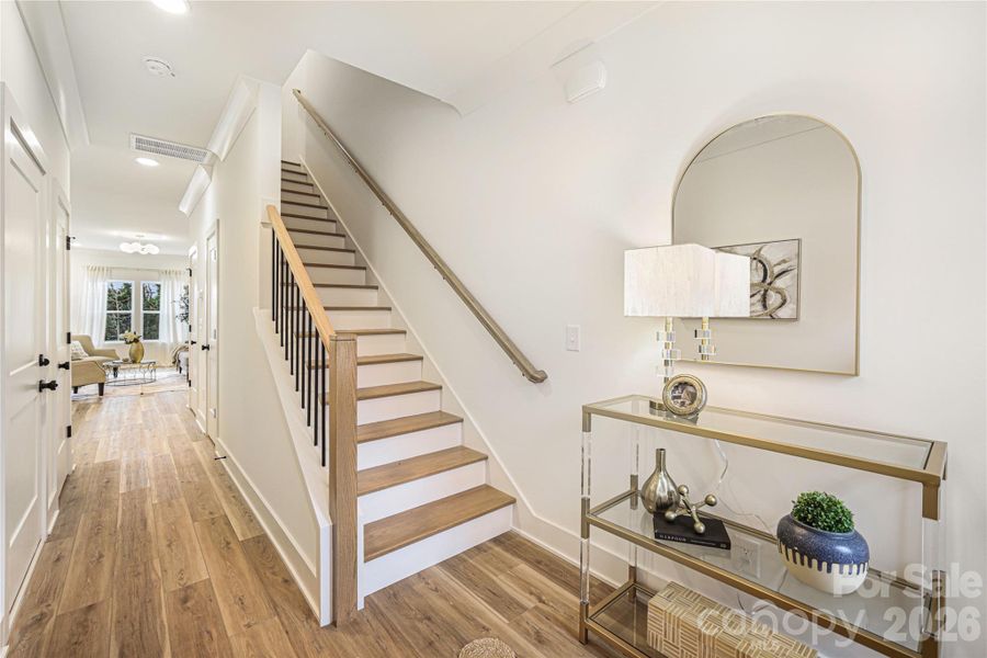 Furnished interior view inside a new home in , Charlotte (Image 15).