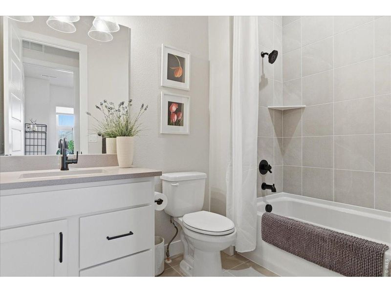Furnished interior view inside a new home in , Windsor (Image 9).