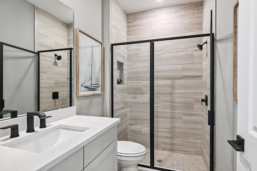 Representative furnished interior of a home built from the Canterbury I by Beazer Homes in Estates at Lake Jesup, Sanford (Image 13). Representative furnished interior of a home built from the Canterbury I by Beazer Homes in Estates at Lake Jesup, Sanford (Image 13).