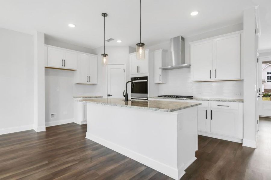Furnished interior view inside a new home in Maddox Landing, Hoschton (Image 13).