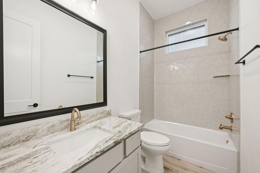 Furnished interior view inside a new home in Kresston, Montgomery (Image 15). Furnished interior view inside a new home in Kresston, Montgomery (Image 15).