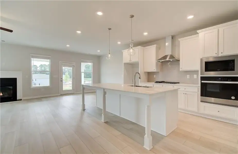 Furnished interior view inside a new home in Grandview at Millers Mill, Stockbridge (Image 6).