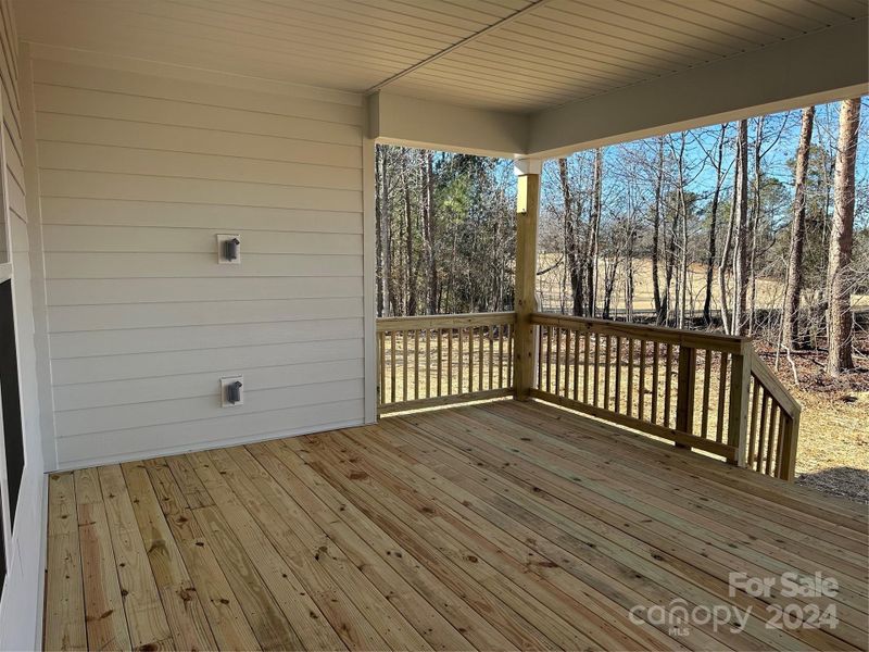 Facsimile Covered Porch