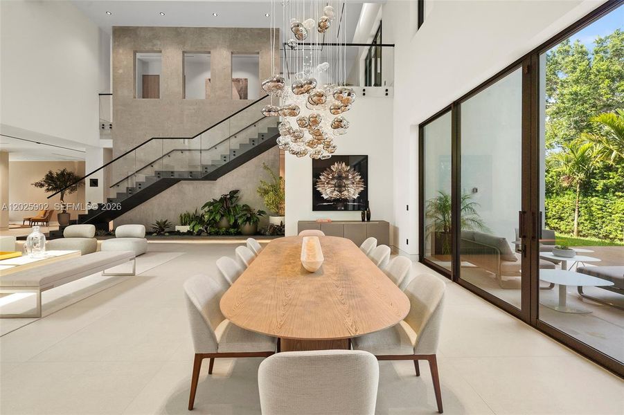 Furnished interior view inside a new home in , Miami (Image 7). Furnished interior view inside a new home in , Miami (Image 7).