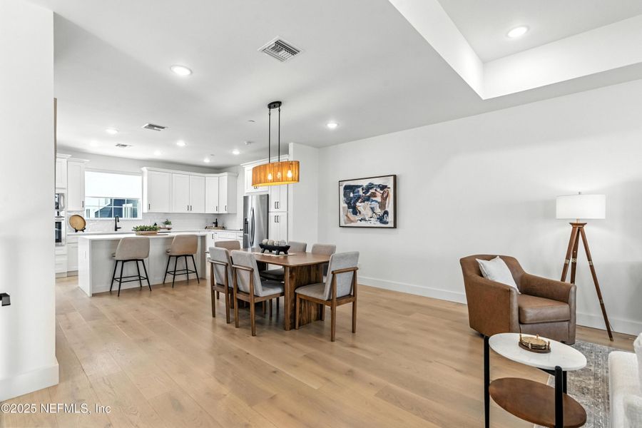 Furnished interior view inside a new home in , St. Augustine (Image 7).