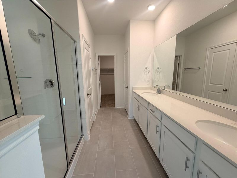 Actual progress of your home.