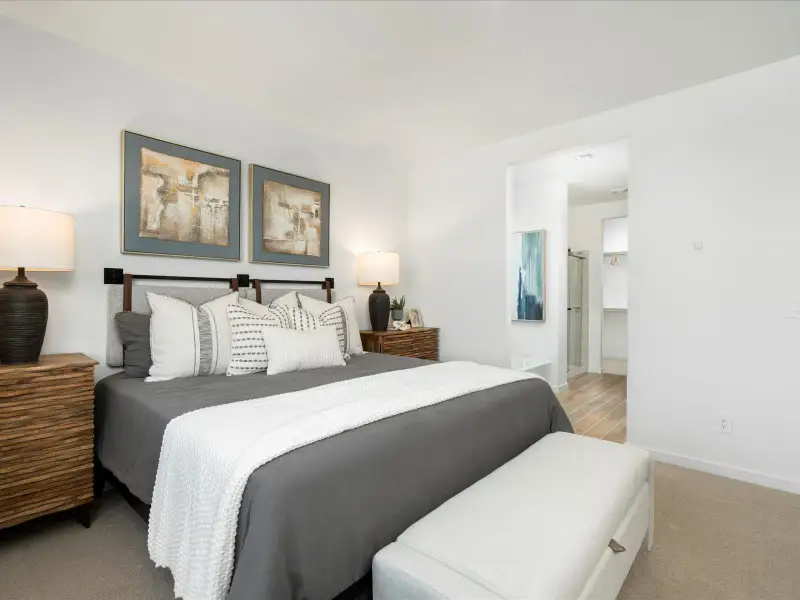 Furnished interior view inside a new home in Mountain View Estates Signature Series, Buckeye (Image 11).