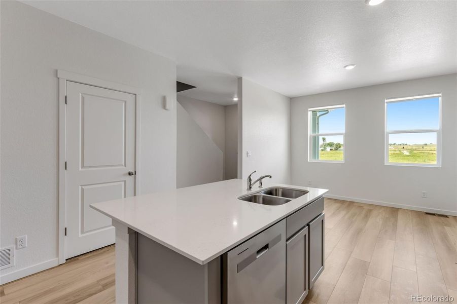 Furnished interior view inside a new home in Vista Meadows, Fort Lupton (Image 5).