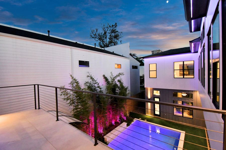 Exterior details and patio area of a home in , Houston (Image 25). Exterior details and patio area of a home in , Houston (Image 25).