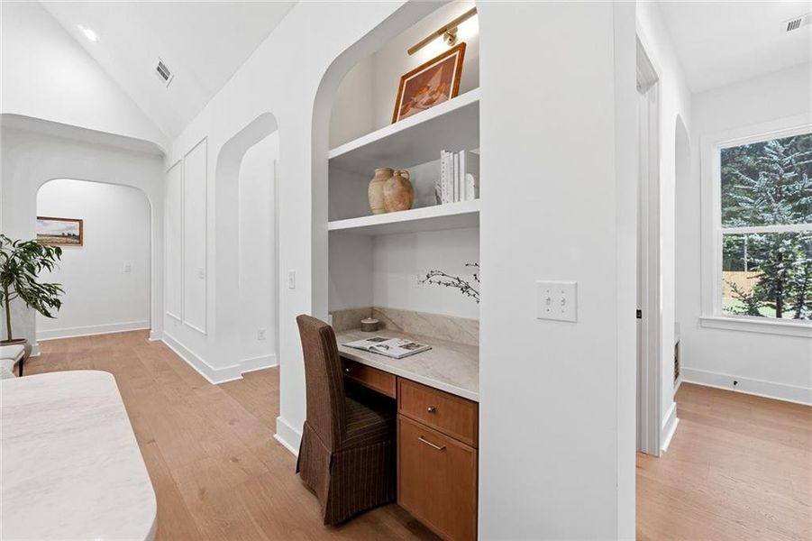 Furnished interior view inside a new home in , Powder Springs (Image 20).