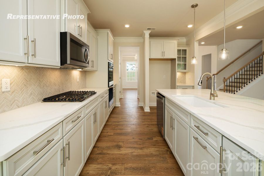 Furnished interior view inside a new home in Sylvan Creek, Denver (Image 4).