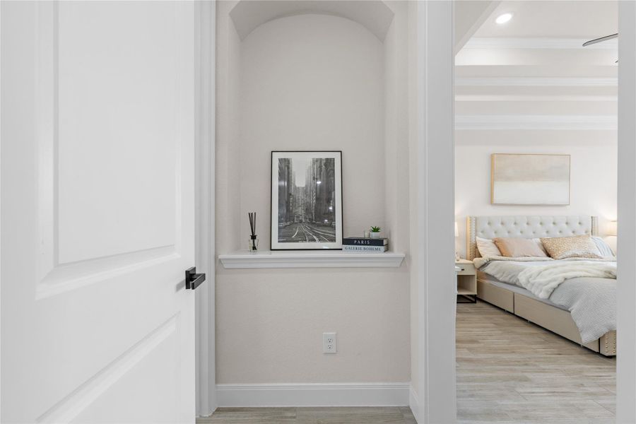 Furnished interior view inside a new home in Bentwater, Montgomery (Image 43).